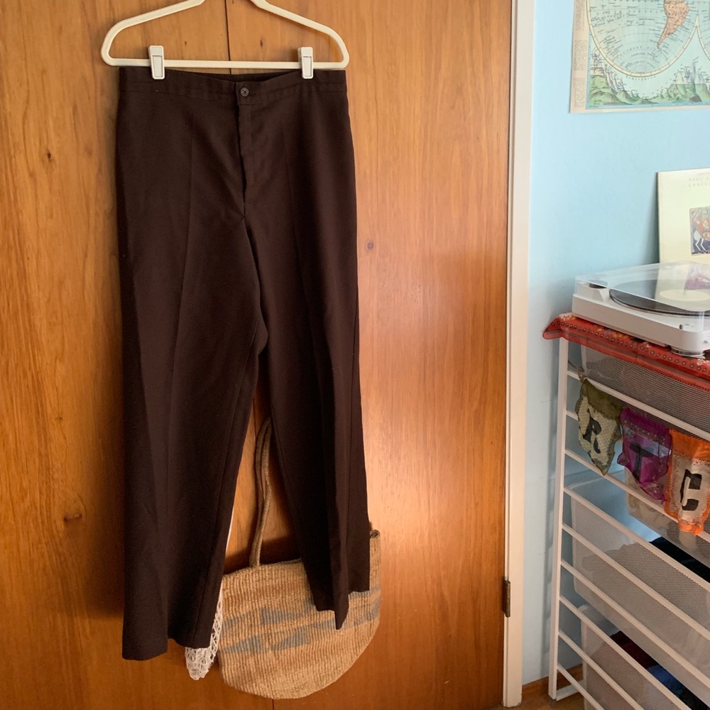 Vintage chocolate brown Levi’s trousers